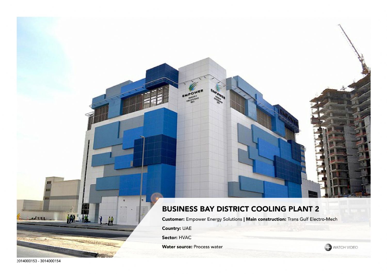 阿拉伯Business bay district cooling plant